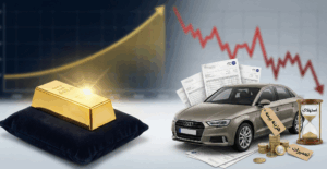 مقایسه افزایش قیمت طلا و خودرو 