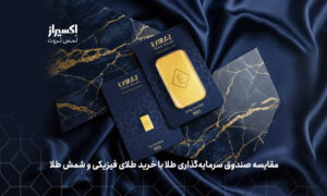 مقایسه صندوق طلا با شمش